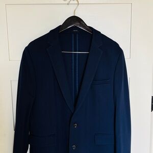 jf j.ferrar Navy Blue Sport Coat